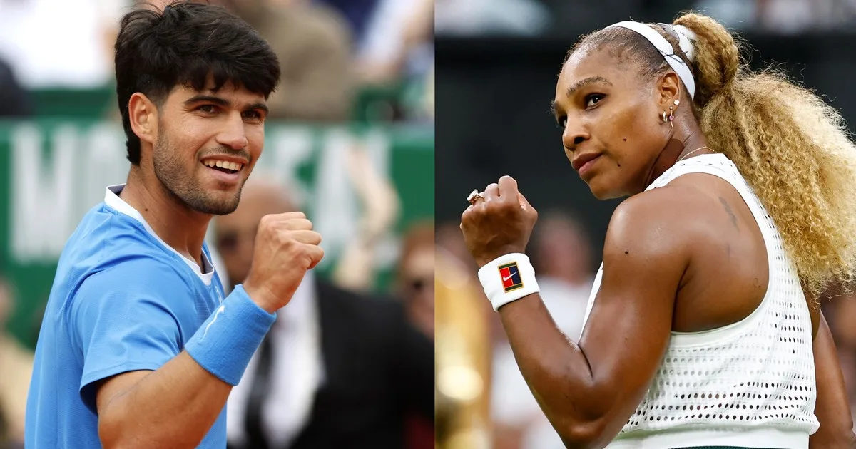 El US Open tendrá su dobles mixto de las estrellas: Alcaraz y Serena Williams se unen en busca del millón de dólares en premios