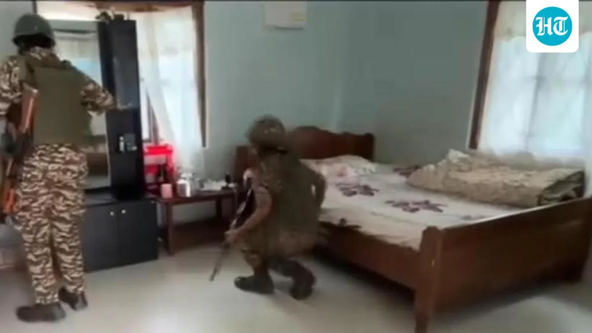 House searches conducted in Manipur’s Taphou after gunfight injures 1 CRPF man