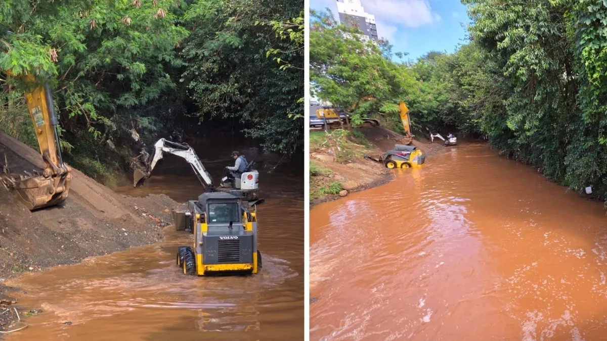 Super El Niño acende alerta em Chapecó que limpa 21 km de rios e córregos
