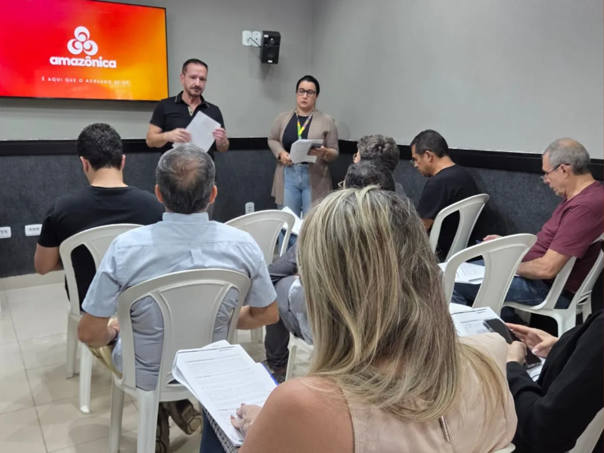 Eleições 2026: Rede Amazônica alinha regras de debates para Senado e Governo do Acre no 1º turno