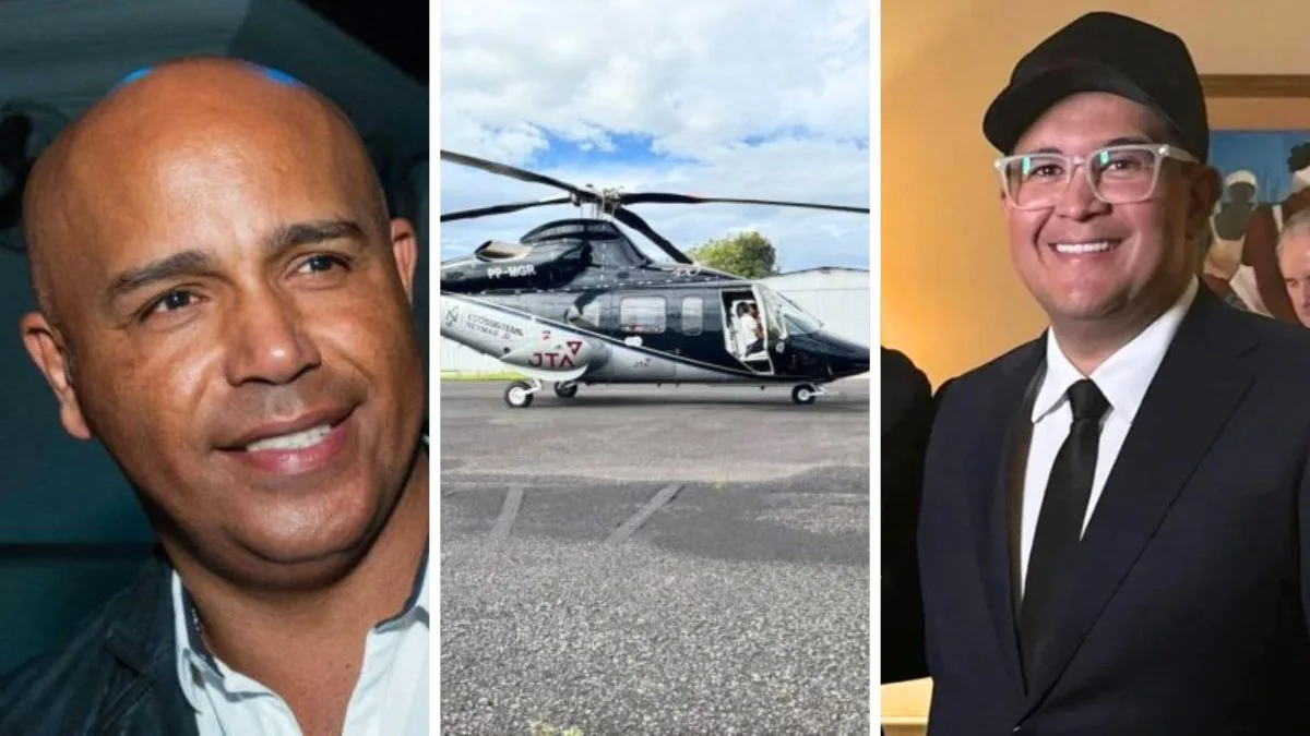 Último sinal de celular leva bombeiros a nova área de buscas por helicóptero com Rick, da dupla com Renner e coach de Neymar