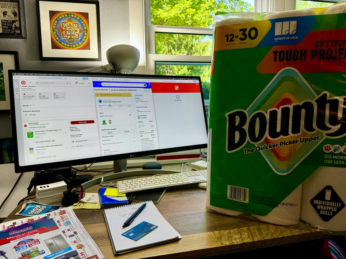 I ordered from Walmart, Target, and Home Depot to see how their 3-hour deliveries stack up