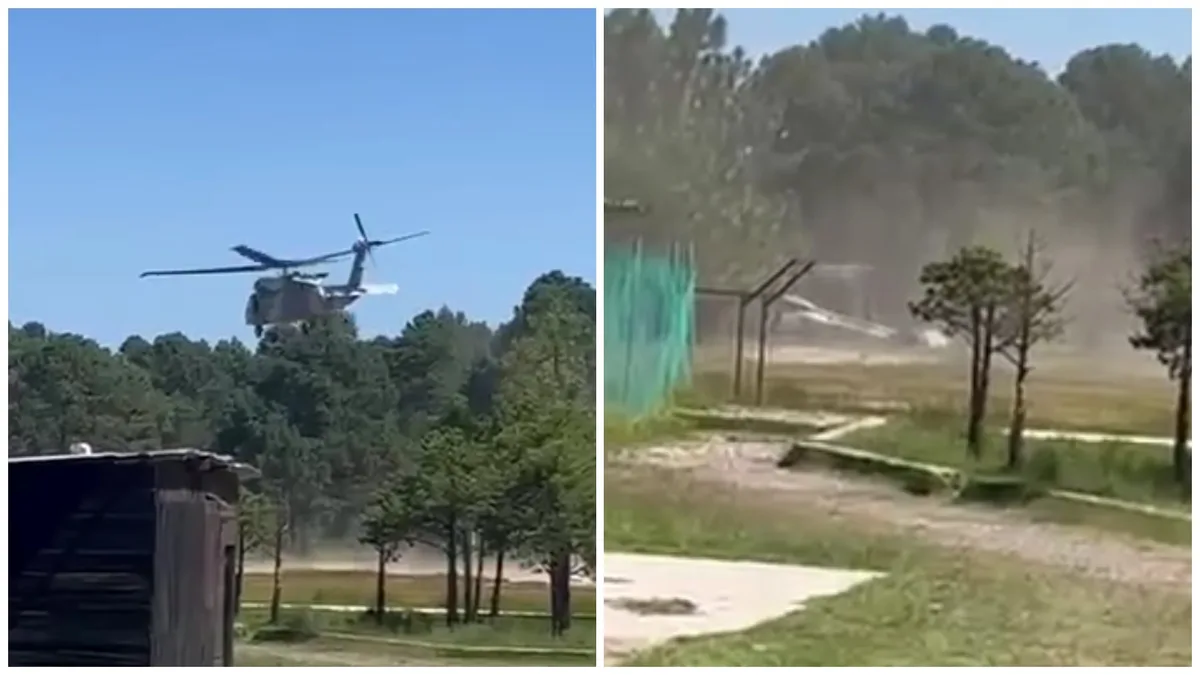 Black Hawk de la Fuerza Aérea Mexicana se accidenta en Durango: hay siete militares lesionados