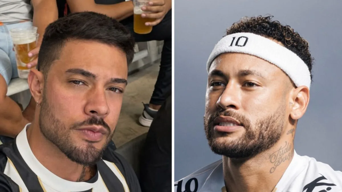 Torcedor do Atlético-MG que xingou Neymar com gesto obsceno viraliza na web: ‘Grande pra você’