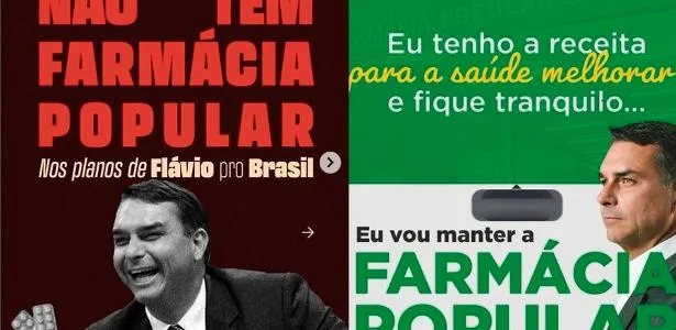 Farmácia Popular é 1º alvo da 'campanha do medo' de Lula; Flávio nega fim