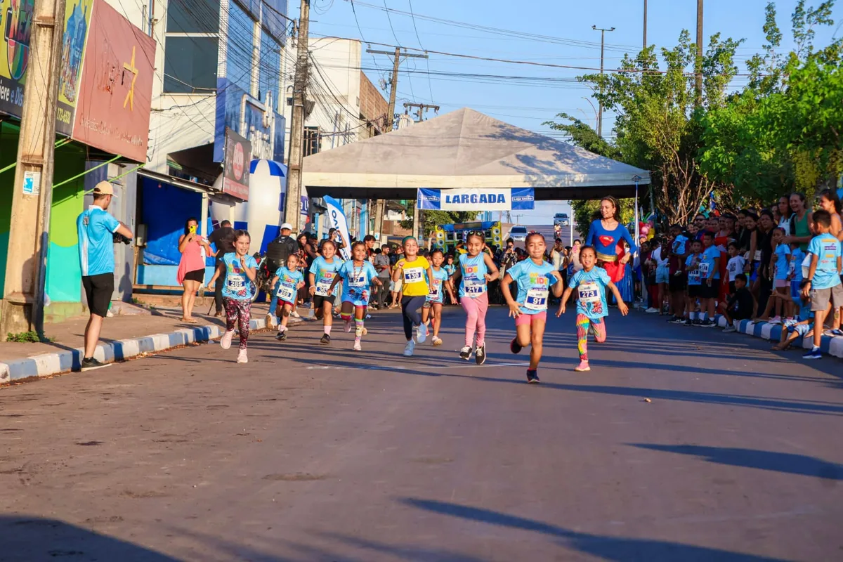 Corrida Kids reúne 175 crianças em Rorainópolis