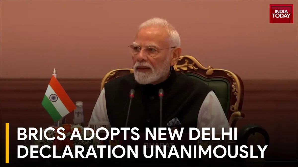 India Achieves BRICS Consensus, New Delhi Declaration Adopted Amid Iran-UAE Thaw