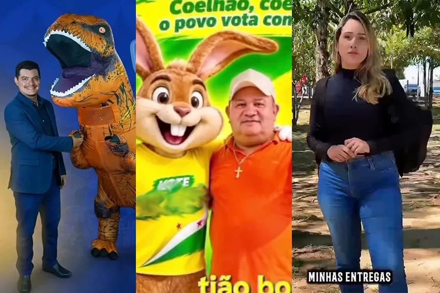 Tem Dino, Coelhão e até Motogirl: os nomes de urna que prometem chamar atenção no Acre