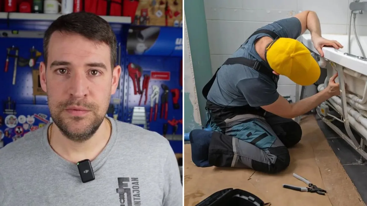 Joan, fontanero en España: "Puedes ganar mucho dinero, pero antes te tocará romperte la espalda y echar muchas horas"