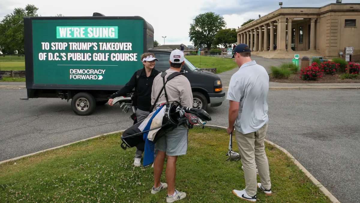Washington golf course could lose up to 529 trees as lawsuit challenges redesign