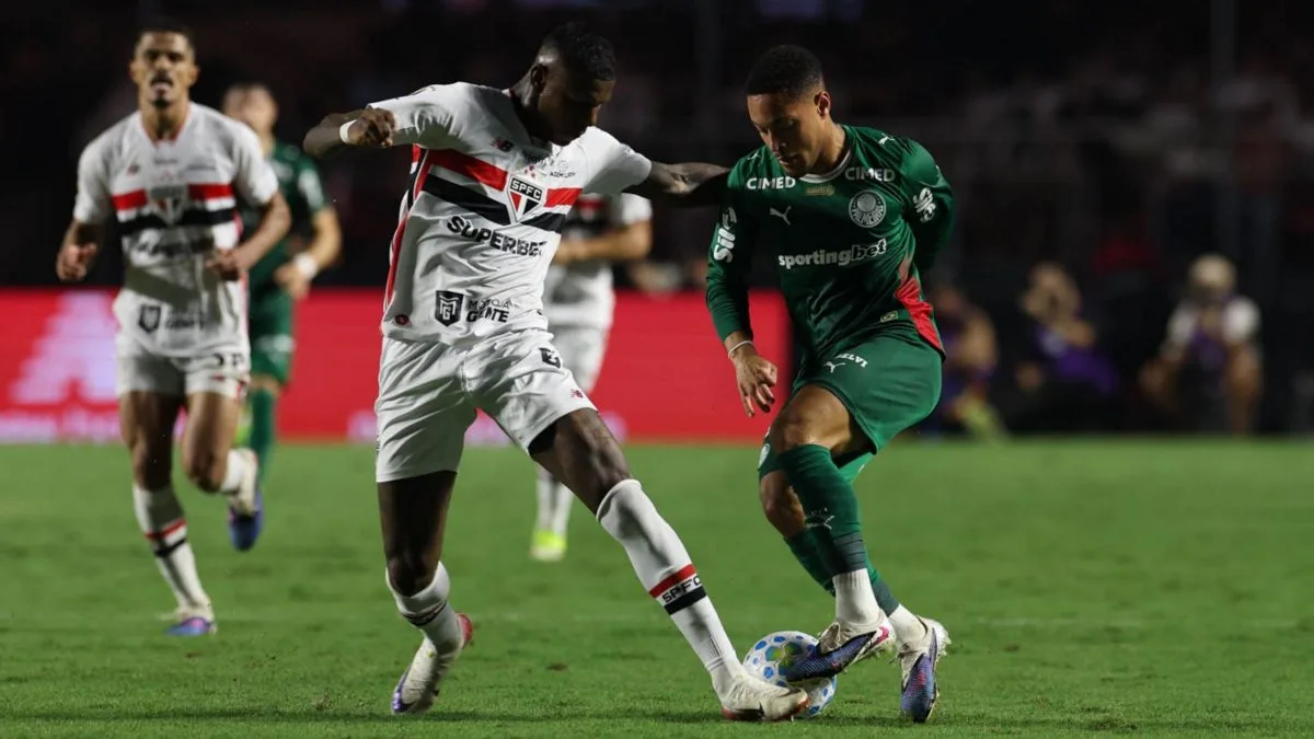 Palmeiras x São Paulo: onde assistir ao vivo, horário e escalações pelo Brasileirão