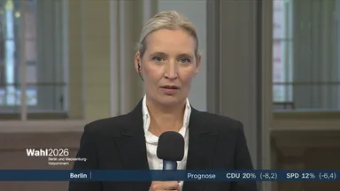 Weidel: Die Wähler wollen einen Politikwechsel