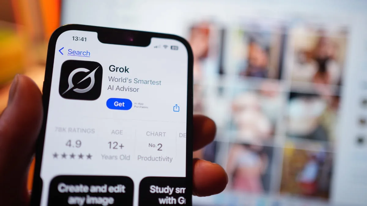 Mulher acusa padrasto de utilizar o Grok para transformar fotos suas em imagens explícitas