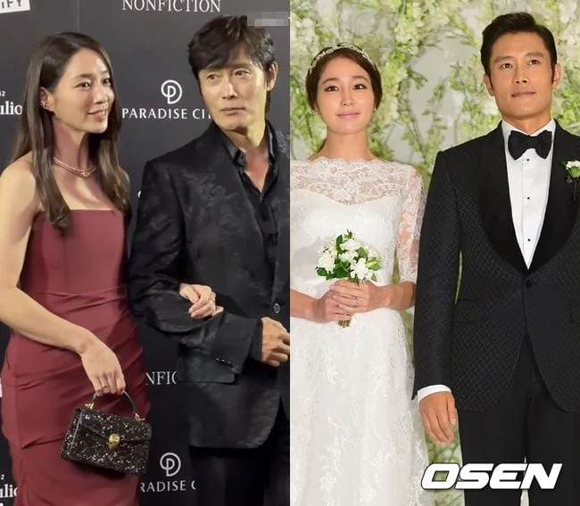 이병헌♥이민정, 13년 前 그날 복붙…공식석상서 '눈치 NO' 애정 표현 [핫피플]
