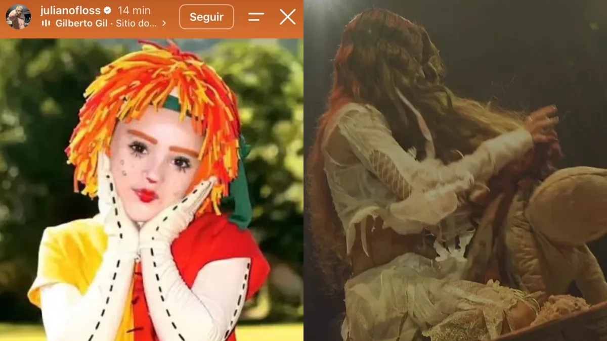 Juliano Floss posta foto de Emília, do 'Sítio', após Marina Sena rasgar boneco de pano no Rock in Rio