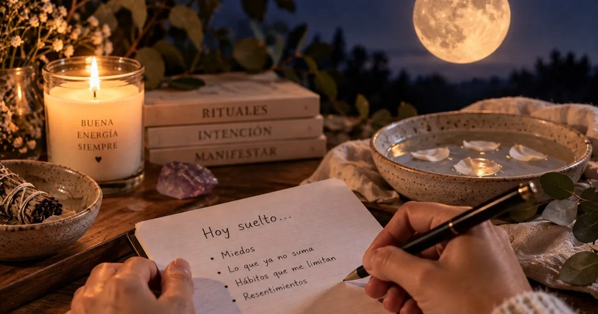 Ritual de Luna llena del 26 de septiembre: qué hacer para cerrar ciclos y dejar atrás lo que ya no queré