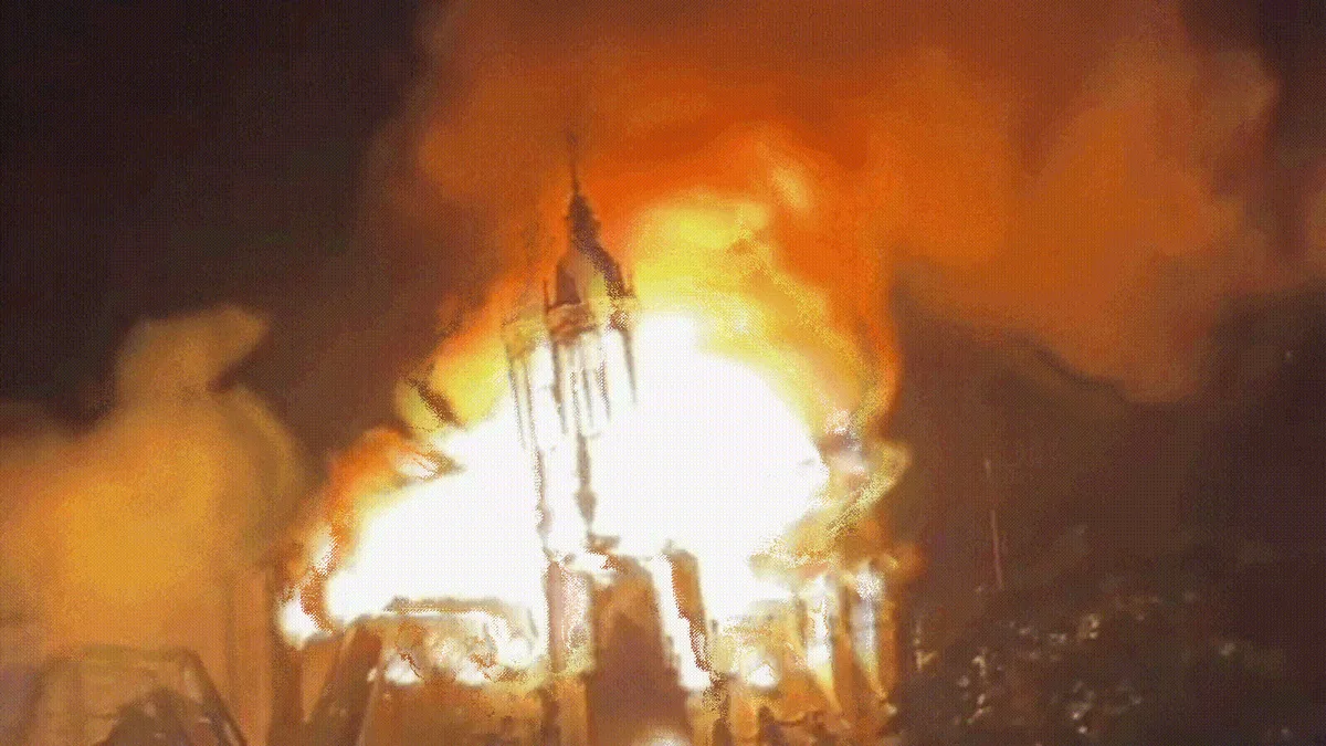 France's historic Limoges Town Hall burns down amid protests; JD Vance blames ‘immigration’ for unrest
