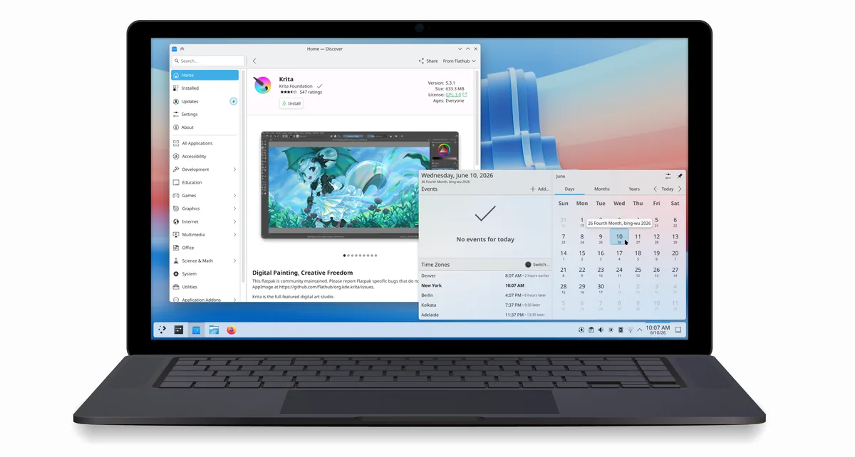 KDE fête ses 30 ans et présente un bureau Linux sur mesure avec un profil IA chiffré