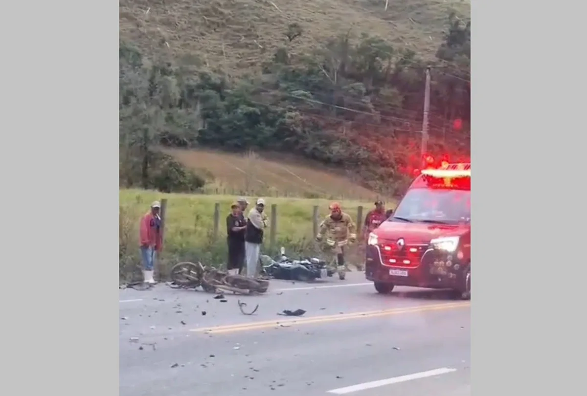 Acidentes com motocicletas deixam um idoso morto e um ferido em Teresópolis
