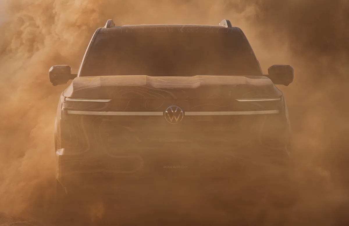 Nueva Volkswagen Amarok: la marca mostró por primera vez la pick up que lanzará en 2027