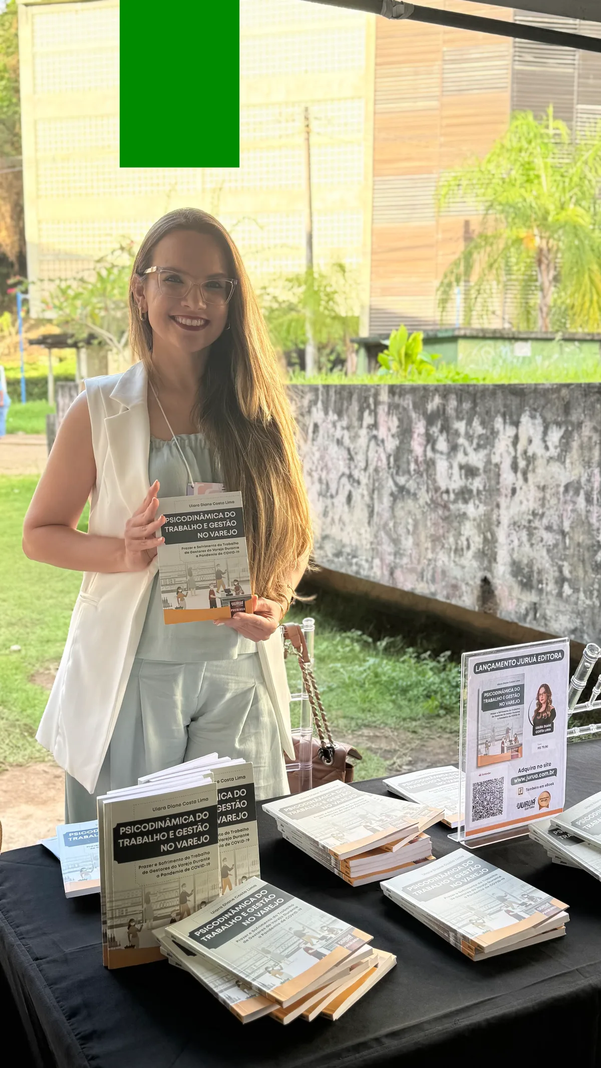 Psicóloga de Cacoal lança livro em Congresso Nacional de Psicologia