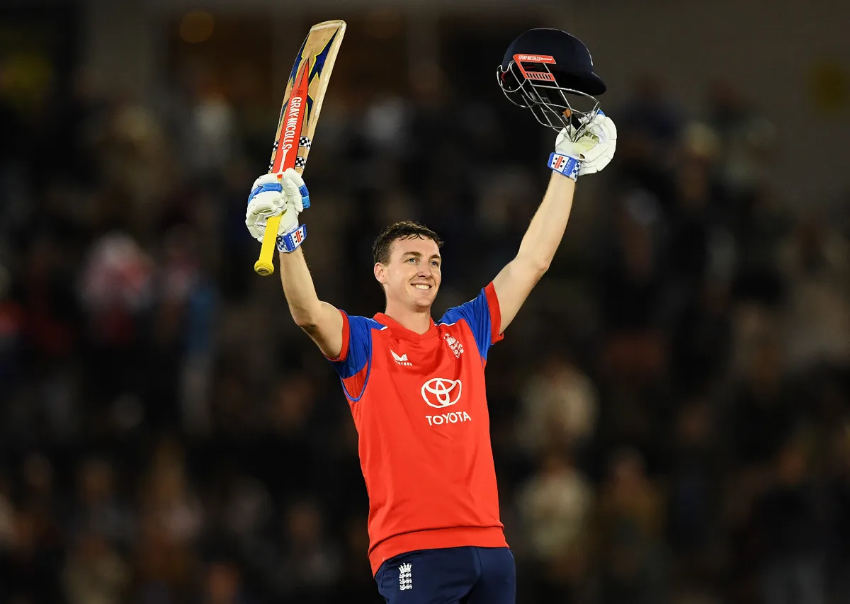 Brook attains career-best fourth in T20I batting rankings; Rashid loses top spot among bowlers