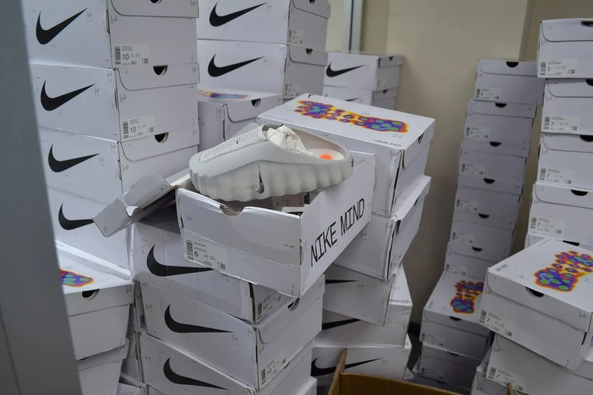 $10 million in Adidas and Nike streetwear found at Arcadia warehouse, all fake, authorities say