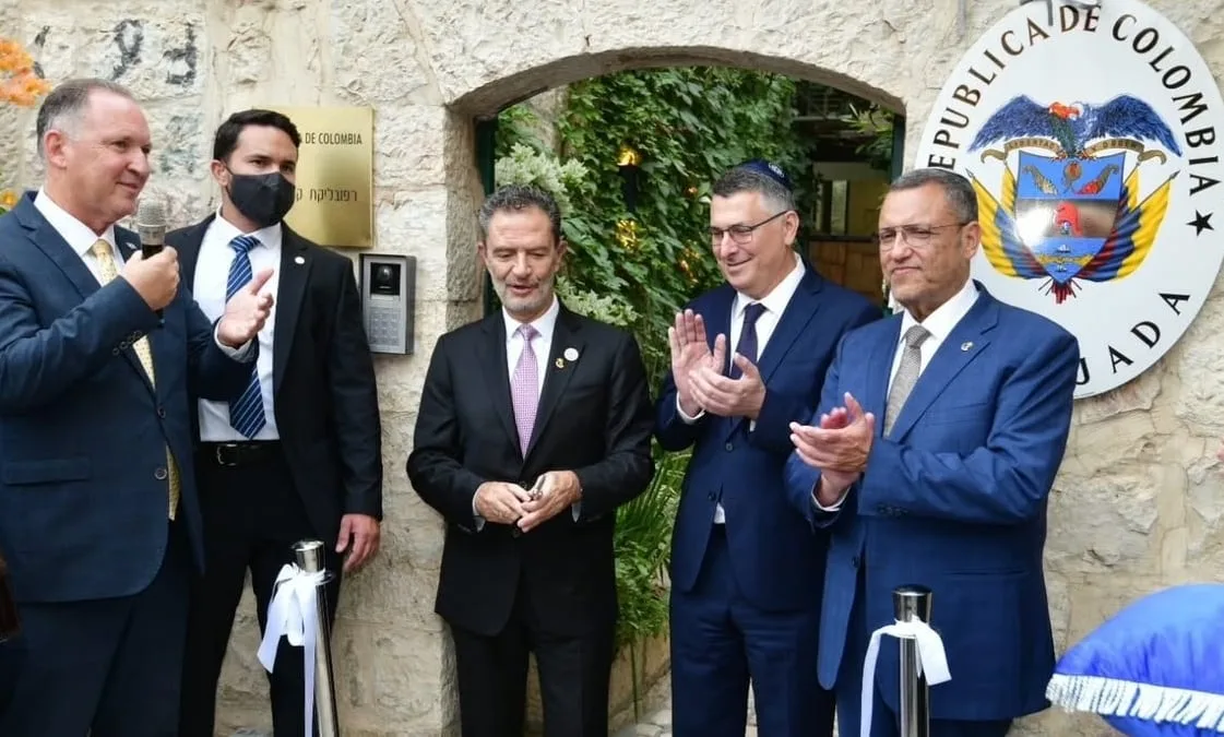 Colombia restableció oficialmente sus relaciones con Israel al inaugurar su embajada en Jerusalén: “Reconocer una verdad histórica”