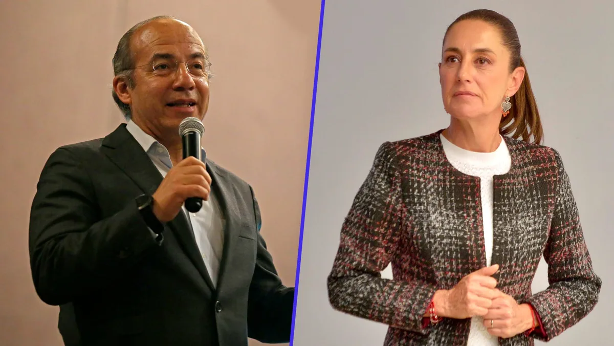 Sheinbaum vuelve contra Calderón: Lo acusa de abrir las puertas de México a agencias de EU