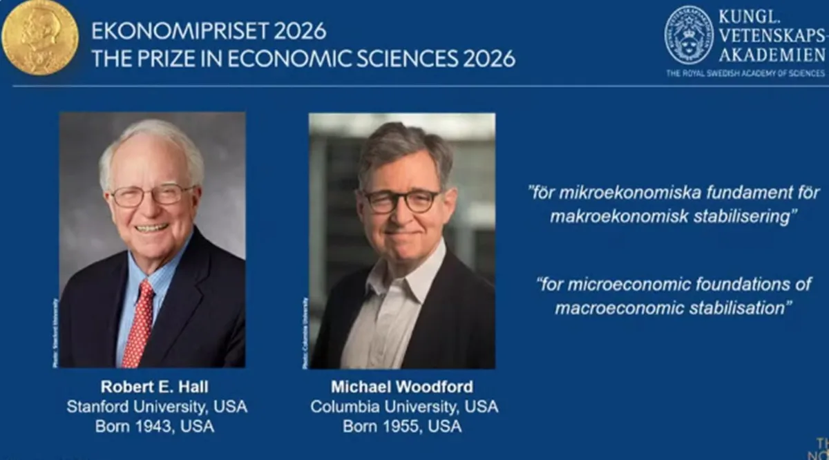 Norte-americanos recebem Nobel de Economia 2026 por modelos macroeconômicos