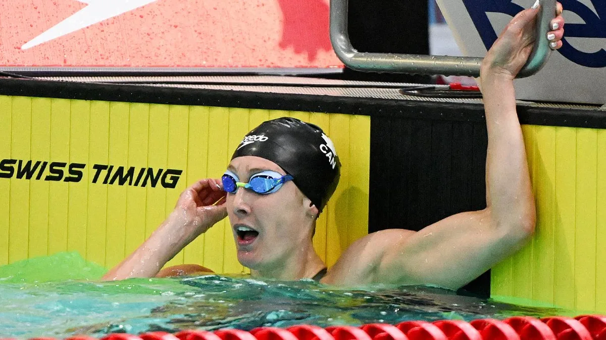 Canada’s Taylor Ruck swims to 200 backstroke gold at World Cup event