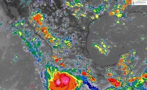 Protección Civil de Oaxaca descarta riesgo directo por huracán Polo; mantiene alerta por lluvias