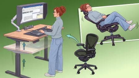 heise+ | Ergonomie-Hardware im Test: Was wirklich hilft