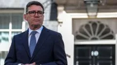 Andy Burnham arrives in NI for first visit as prime minister