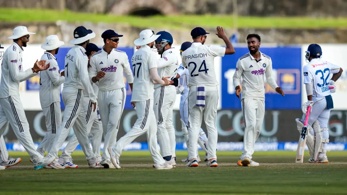 Pant’s 100th six, Suthar’s double strike put India on brink of Galle victory