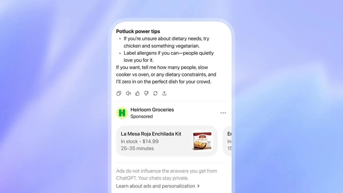 Adiós a ChatGPT tal y como lo conocemos: la versión gratuita mostrará anuncios
