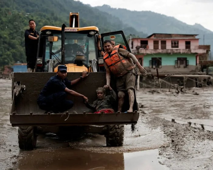 Nepal floods: children as young as 11 among Australian tour group missing after flash flooding