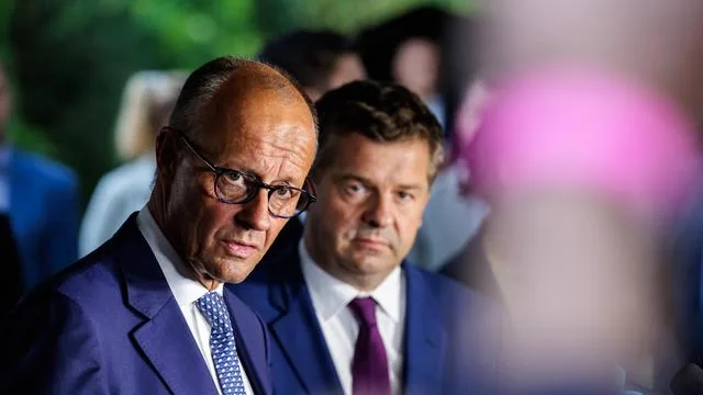CDU nach der Landtagswahl: Live: Friedrich Merz und Sven Schulze äußern sich zur Wahlniederlage