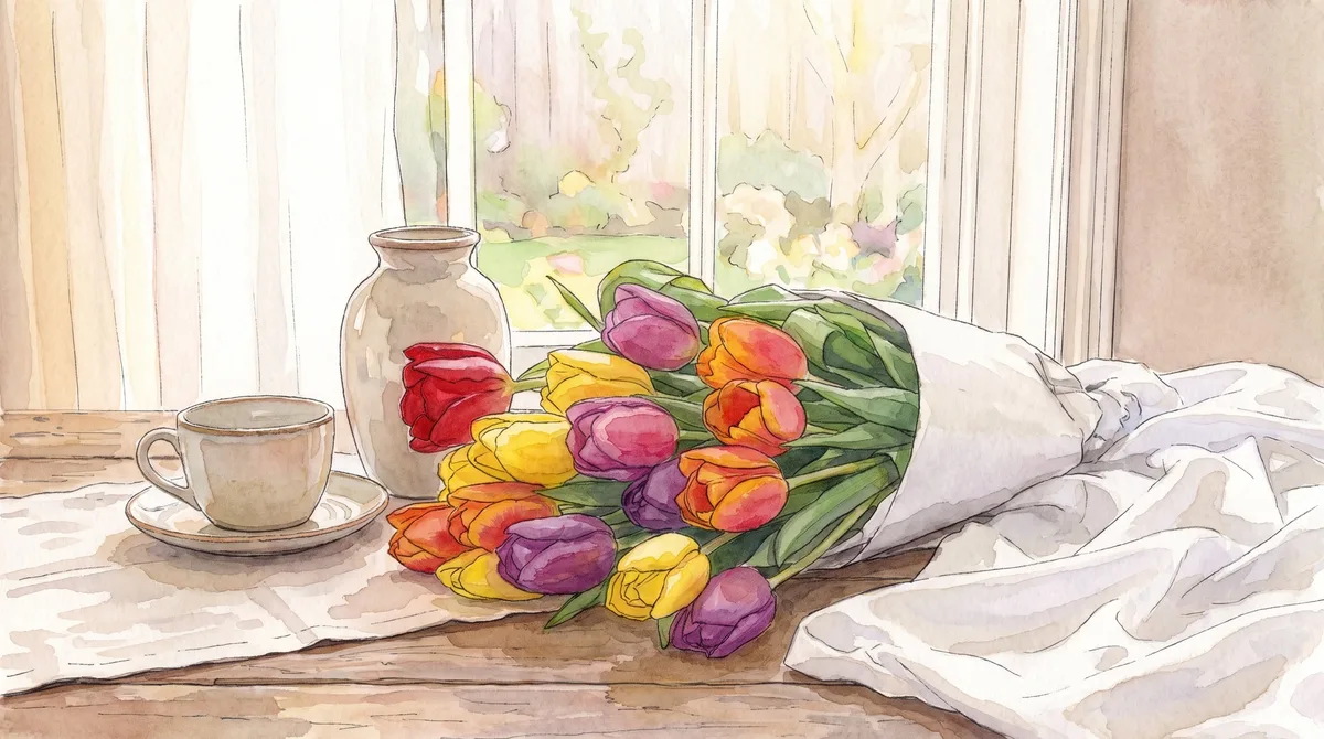 Tulipanes en primavera: cómo cuidar el riego, el drenaje y las hojas para favorecer la floración