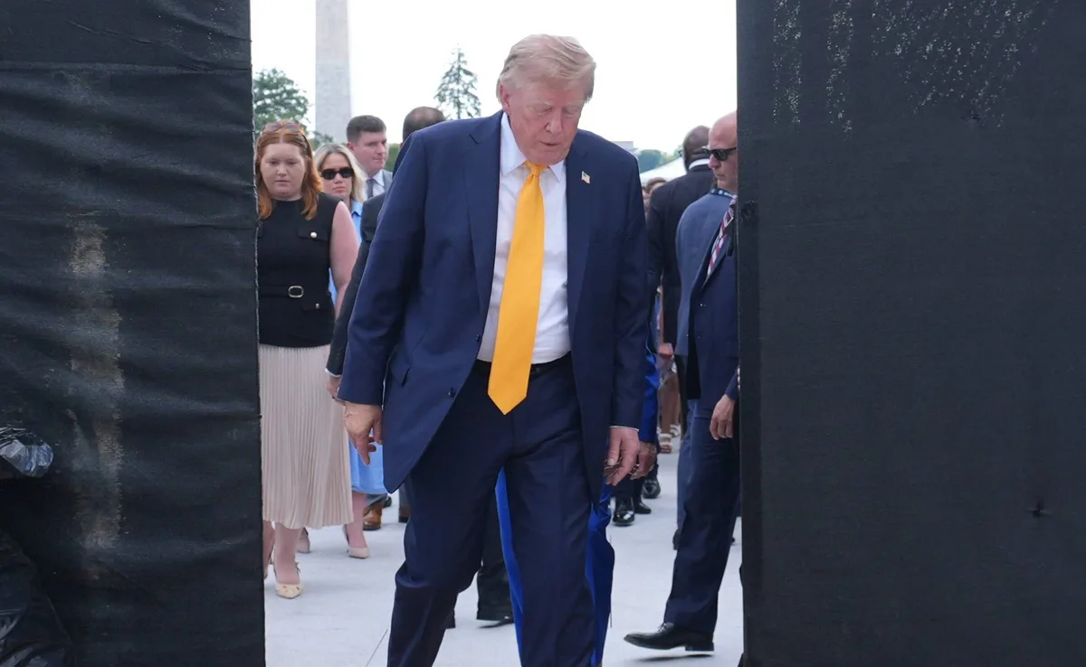 A un kilo del umbral de la obesidad: los 108 kilos de Trump encienden las alarmas sobre su salud