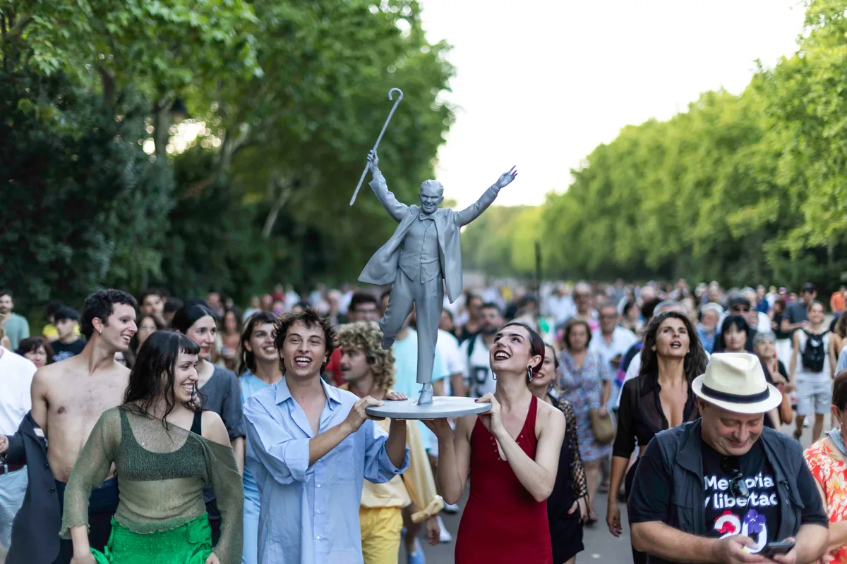 Lorca vuelve a pasear por Madrid 90 años después de su fusilamiento