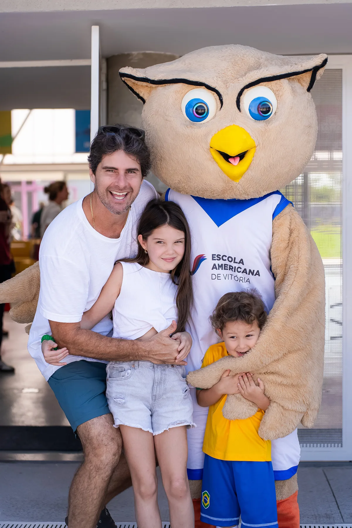 Primeiro Mês dos Pais no Campus Aeroporto da Escola Americana