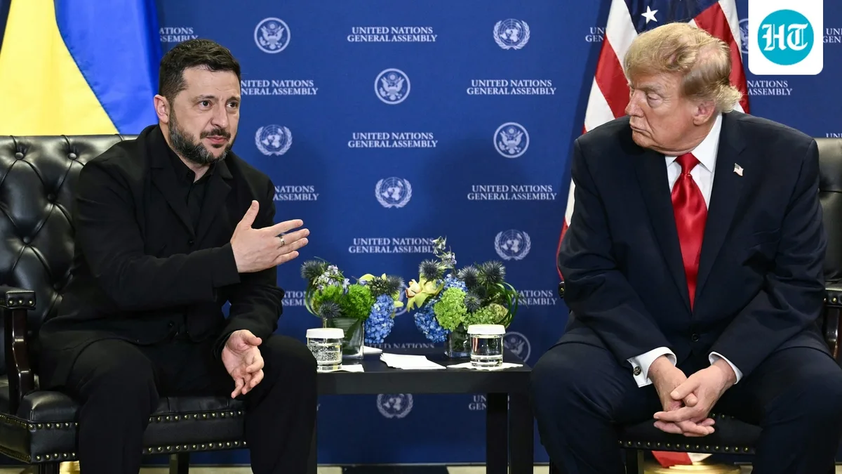 'Up to our people to choose leader': Zelensky pushes back after Trump says Ukraine needs new president