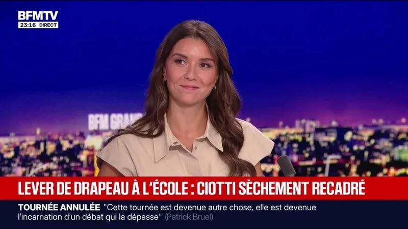 Lever le drapeau à l’école : Ciotti sèchement recadré - 01/09