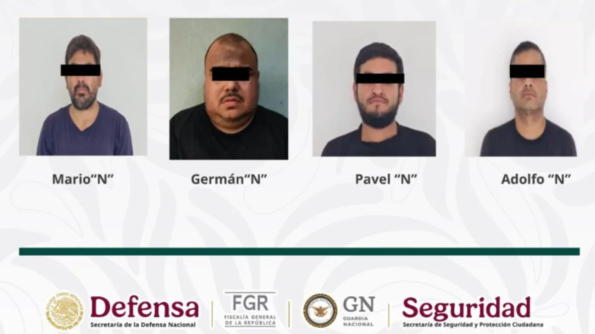 Caen cuatro integrantes de Los Chapitos, incluido “El Pokemón”, encargados de abastecer de armamento al cártel en Sinaloa