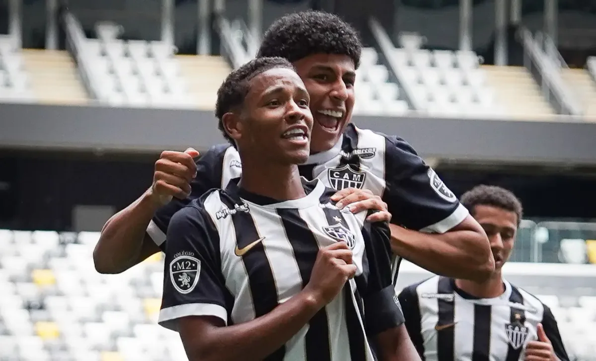 Santos toma seis do Atlético-MG e perde chance de entrar no G8 do Brasileirão sub-17
