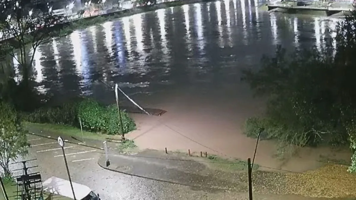 Nível do rio Itajaí-Açu dobra em Blumenau e deve chegar a 6,7 metros