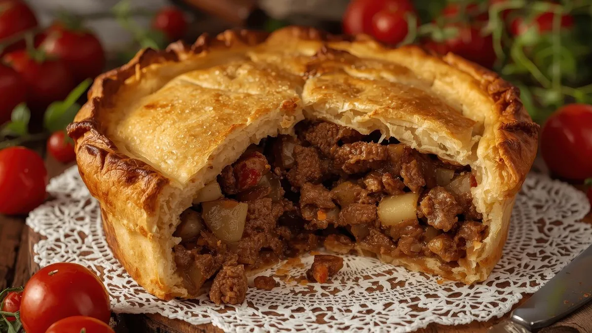 Qué es el tourtière: la receta tradicional de Canadá que parece una tarta y lleva carne especiada