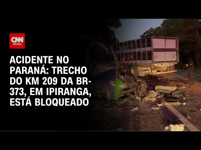 Acidente com 23 mortos: caminhão teria invadido pista contrária, diz PRF
