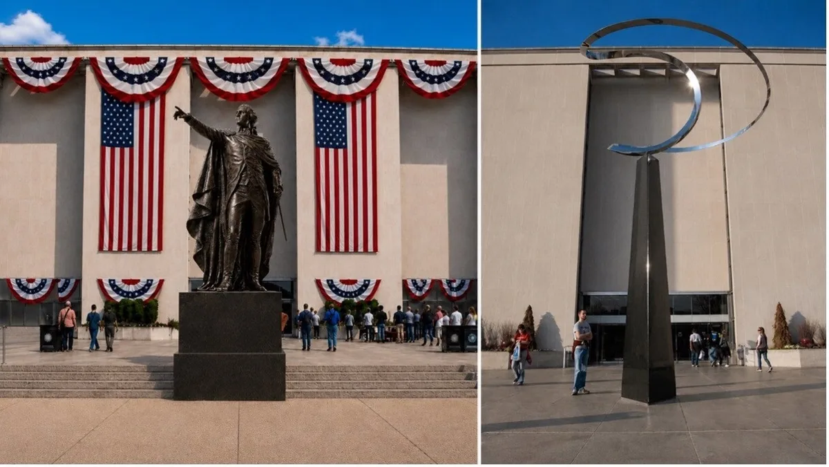 Trump pide homenaje de cinco años a George Washington y una estatua de 9 metros en el Museo Nacional de Historia